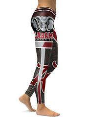 New Women's University of Alabama Crimson Tide Leggings NCAA College Football Roll Tide